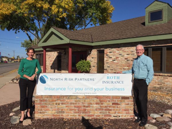 From left: Audrey Roth and Greg Roth of Roth Insurance.